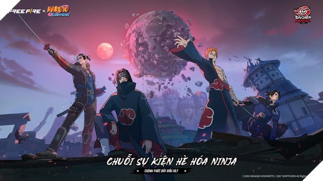 Cuộc Chiến Bùng Nổ Trở Lại Trong Free Fire X NARUTO SHIPPUDEN Chương 2: Đại Chiến Nhẫn Giả Từ 30/7 Đến 31/08 2