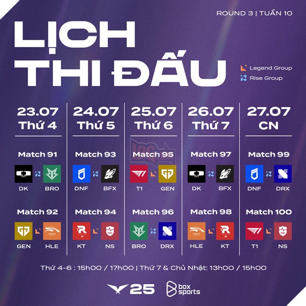 Lich Thi Dau LCK 2025 Regular Season Rounds 3 - 5: Tim Ve Den Voi Chung Ket The Gioi Lịch thi đấu LCK 2025 Regular Season Rounds 3 - 5 (Ảnh: LCK Việt Nam)