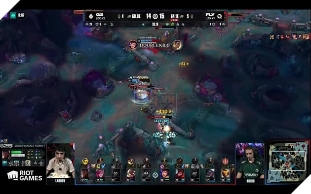 Inspired nhanh chóng hạ gục các chủ lực của G2 mang về chiến thắng cho FlyQuest