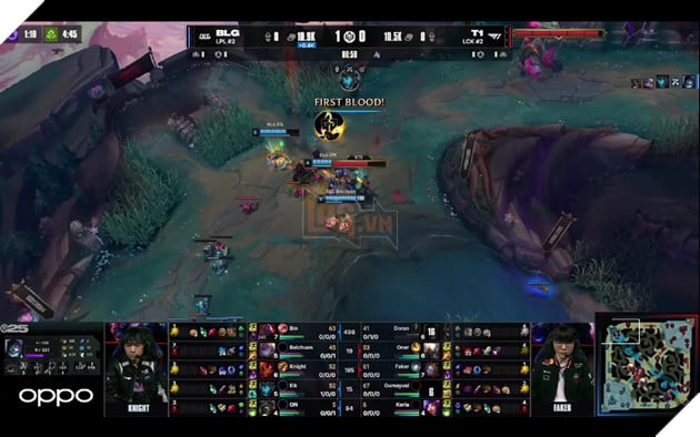 T1 Lần Đầu Tiên Thắng Được Bilibili Gaming tại đấu trường MSI 2