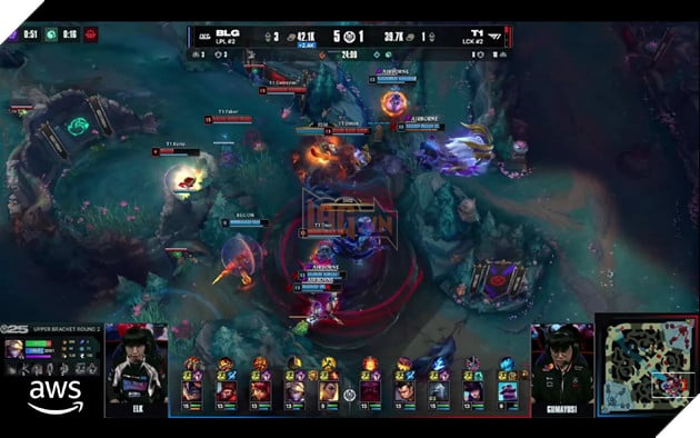 T1 Lần Đầu Tiên Thắng Được Bilibili Gaming tại đấu trường MSI 5