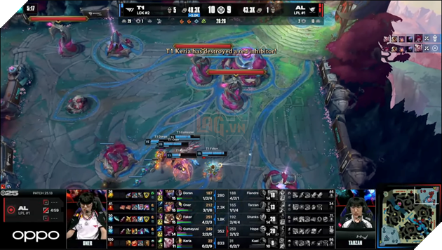 MSI 2025: T1 Mot Lan Nua Phan Dinh Thang Thua Bang 5 Van Dau Voi Anyone's Legend 5 Pha khúc ru rừng thẳm của Oner đã định đoạt toàn bộ thế trận