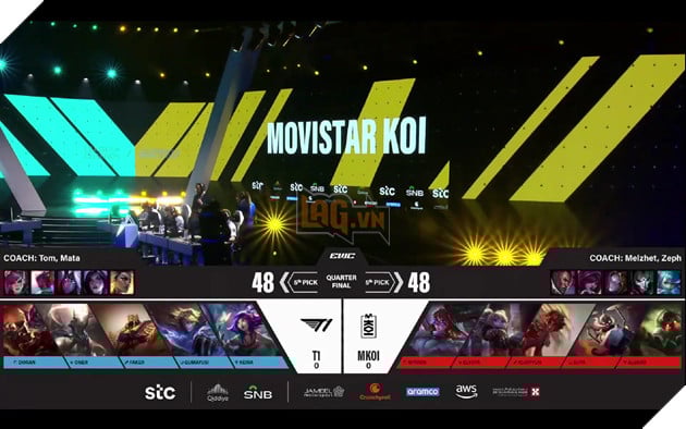 MKOI bước vào ván 1 với đội hình kiểm soát bản đồ và giao tranh diện rộng