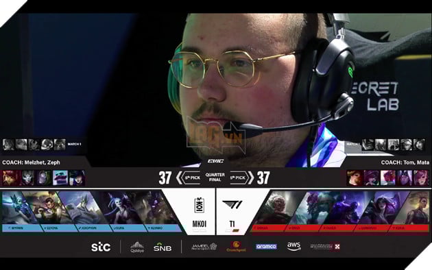 T1 tiếp tục duy trì phong cách đánh tổng lực