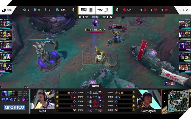 Esports World Cup 2025: T1 Đả Bại Movistar KOI, Sẵn Sàng Đối Mặt Với AG.AL 5