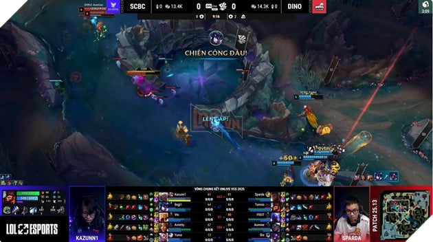 ON Live VCS 2025: Saigon Dino Thi Dau Thuyet Phuc De Len Ngoi Vo Dich 2 ON Live VCS 2025: Saigon Dino Thi Đấu Thuyết Phục Để Lên Ngôi Vô Địch 2