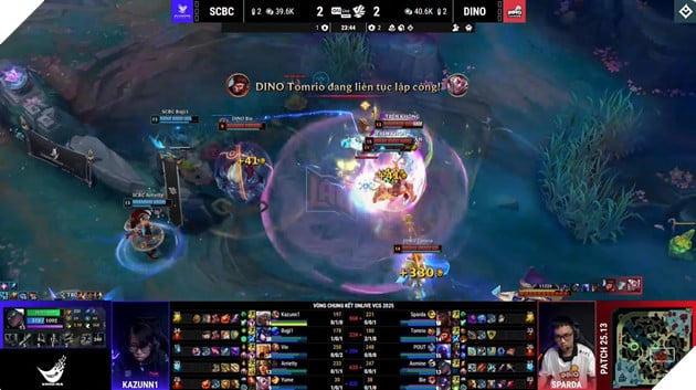 ON Live VCS 2025: Saigon Dino Thi Dau Thuyet Phuc De Len Ngoi Vo Dich 3 ON Live VCS 2025: Saigon Dino Thi Đấu Thuyết Phục Để Lên Ngôi Vô Địch 3