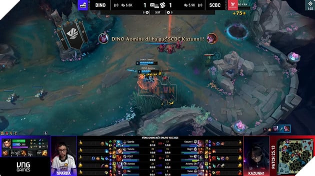 ON Live VCS 2025: Saigon Dino Thi Dau Thuyet Phuc De Len Ngoi Vo Dich 6 ON Live VCS 2025: Saigon Dino Thi Đấu Thuyết Phục Để Lên Ngôi Vô Địch 6