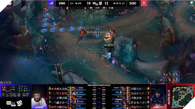 ON Live VCS 2025: Saigon Dino Thi Dau Thuyet Phuc De Len Ngoi Vo Dich 8 ON Live VCS 2025: Saigon Dino Thi Đấu Thuyết Phục Để Lên Ngôi Vô Địch 8