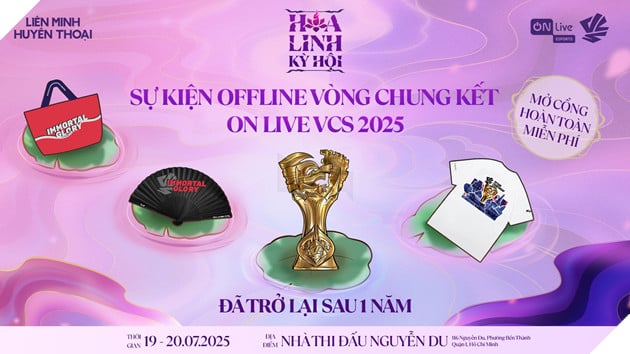 Vòng Chung Kết ON Live Vcs 2025: Sự Kiện Offline Lớn Nhất Của Liên Minh Huyền Thoại Mùa Hè 2025 4