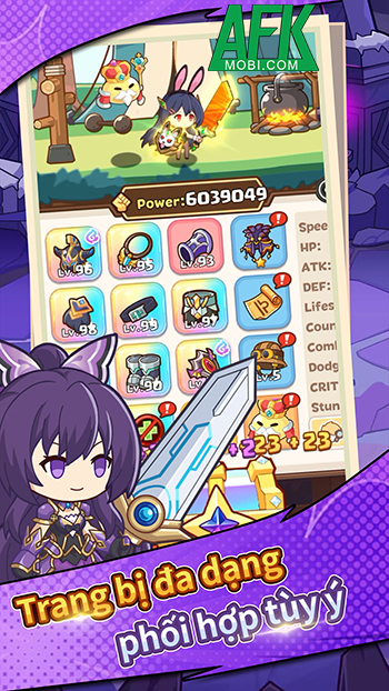 Hóa thân hiệp sĩ ngày đánh quái đêm mở hòm trong game Amazing Knight 1 Hóa thân hiệp sĩ ngày đánh quái đêm mở hòm trong game Amazing Knight 1