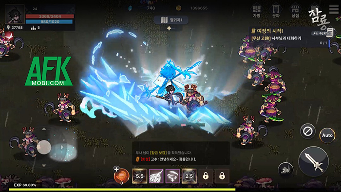 Awakening: Wuxia Pixel RPG game nhập vai nhàn rỗi với chủ đề thế giới võ hiệp 1