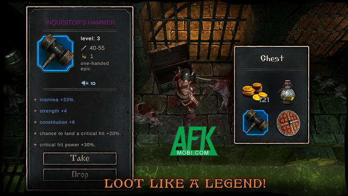 Blade of Shadows game hành động cho bạn khám phá những ngục tối đầy nguy hiểm 2