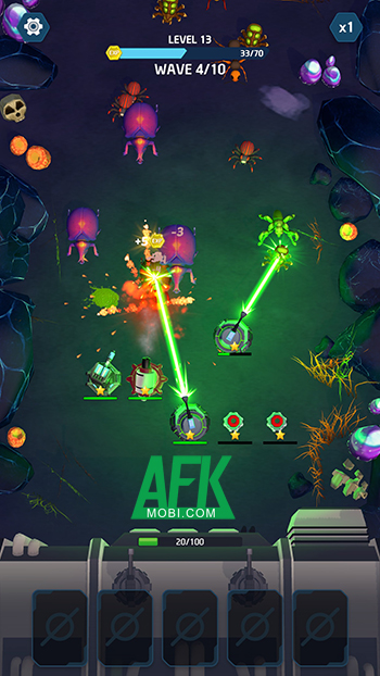 Phòng thủ trước các đợt côn trùng ngoài hành tinh tại game Bugs Attack - Tower Defense 0 Phòng thủ trước các đợt côn trùng ngoài hành tinh tại game Bugs Attack - Tower Defense 0