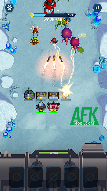 Phòng thủ trước các đợt côn trùng ngoài hành tinh tại game Bugs Attack - Tower Defense 2 Phòng thủ trước các đợt côn trùng ngoài hành tinh tại game Bugs Attack - Tower Defense 2