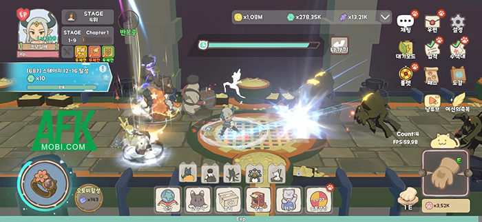 Bảo vệ khu rừng cùng những chú mèo trong tựa game Cats And The Forest 1