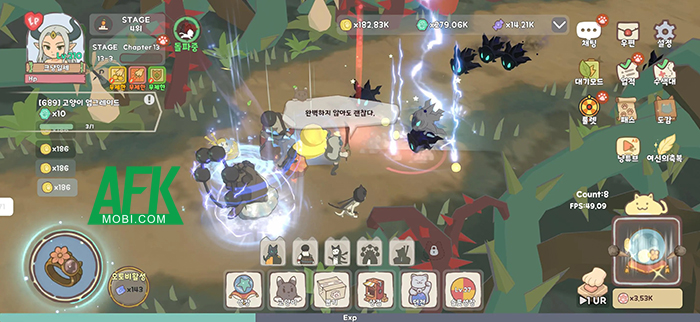 Bảo vệ khu rừng cùng những chú mèo trong tựa game Cats And The Forest 3