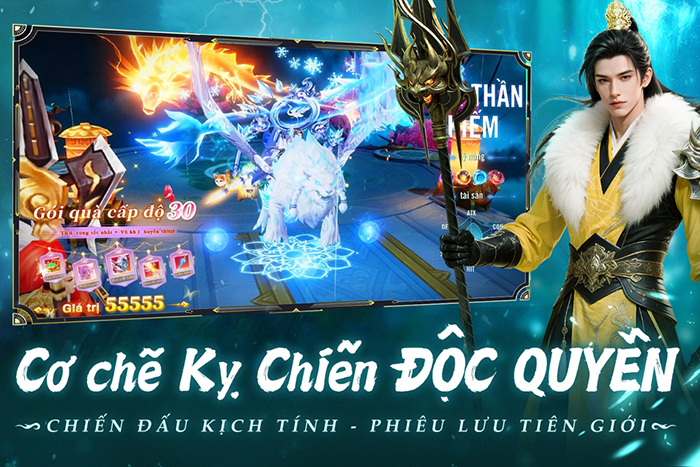 Chiến Đế Mobile game MMORPG Kỵ Chiến Vô Song - Huyền thoại PK trên lưng ngựa - Hóa thân Chiến Đế 2