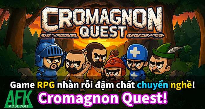Tập hợp đội anh hùng chinh phục các ngục tối trong game Cromagnon Quest 0