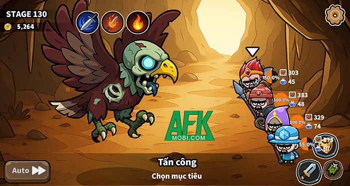 Tập hợp đội anh hùng chinh phục các ngục tối trong game Cromagnon Quest 3