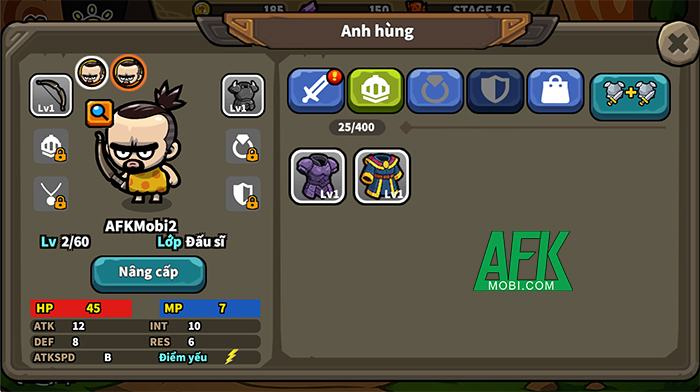 Tập hợp đội anh hùng chinh phục các ngục tối trong game Cromagnon Quest 4