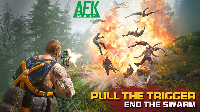 Sinh tồn trước xác sống bằng khả năng thiện xạ trong game Dead Force: Zombie Strike Ops 0