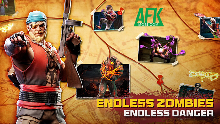 Sinh tồn trước xác sống bằng khả năng thiện xạ trong game Dead Force: Zombie Strike Ops 1