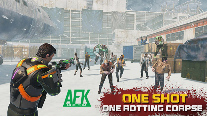 Sinh tồn trước xác sống bằng khả năng thiện xạ trong game Dead Force: Zombie Strike Ops 2