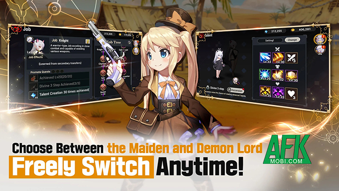 Bắt đầu cuộc hành trình phiêu lưu chiên đấu trong game nhàn rỗi Divine Edge 1 Bắt đầu cuộc hành trình phiêu lưu chiên đấu trong game nhàn rỗi Divine Edge 1