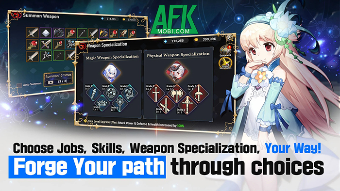 Bắt đầu cuộc hành trình phiêu lưu chiên đấu trong game nhàn rỗi Divine Edge 2 Bắt đầu cuộc hành trình phiêu lưu chiên đấu trong game nhàn rỗi Divine Edge 2