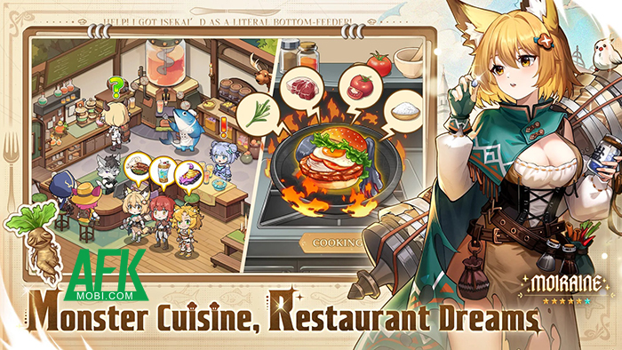 Bắt đầu cuộc hành trình ẩm thực khi vào vai một đầu bếp trong game Fantasty Yaki 1