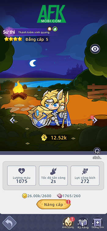 Quay rút thưởng để dàn trận các anh hùng cho việc phòng thủ trong game Gambit Heroes 4 Quay rút thưởng để dàn trận các anh hùng cho việc phòng thủ trong game Gambit Heroes 4