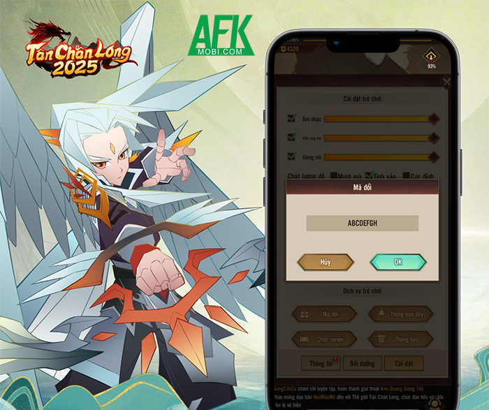 Tổng hợp gift code game Tân Chân Long - OEG mới nhất trong tháng 0