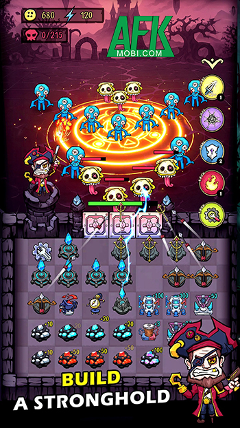 Phòng thủ trước những sinh vật ma quái trong game Haunted Defense War Battle 0 Phòng thủ trước những sinh vật ma quái trong game Haunted Defense War Battle 0