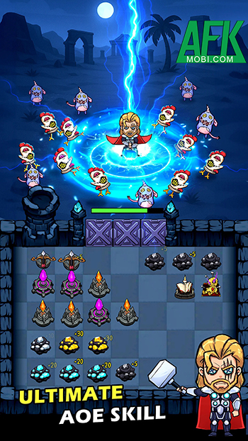 Phòng thủ trước những sinh vật ma quái trong game Haunted Defense War Battle 1 Phòng thủ trước những sinh vật ma quái trong game Haunted Defense War Battle 1