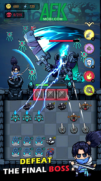 Phòng thủ trước những sinh vật ma quái trong game Haunted Defense War Battle 2 Phòng thủ trước những sinh vật ma quái trong game Haunted Defense War Battle 2