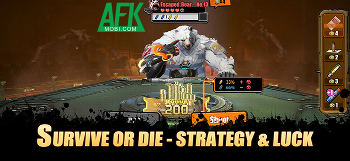 Hunter Roulette Mobile game chiến thuật được lấy cảm hứng từ trò chơi sinh tử Cò quay Nga 1