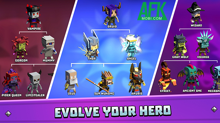 Khám phá một thế giới fantasy theo phong cách khối hộp trong game Hunters Origin 2 Khám phá một thế giới fantasy theo phong cách khối hộp trong game Hunters Origin 2