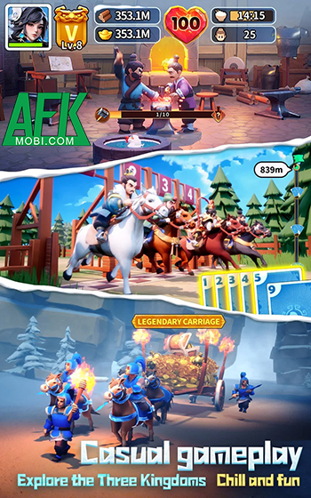 Ice War: Three Kingdoms game SLG chủ đề Tam Quốc nhưng với bối cảnh thế giới băng giá 3