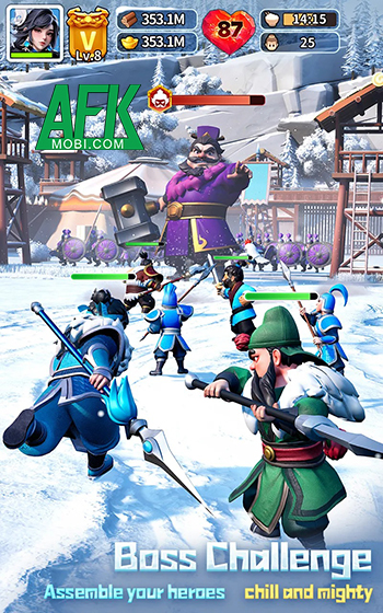 Ice War: Three Kingdoms game SLG chủ đề Tam Quốc nhưng với bối cảnh thế giới băng giá 4