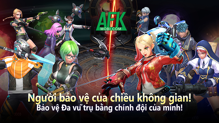 Tập hợp các vệ thần để chiến đấu bảo vệ đa vũ trụ trong game The Keeper: Idle RPG 0