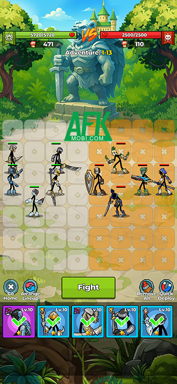 Idle Stickman War game đấu tướng rảnh tay mang phong cách đồ họa người que tối giản 0 Idle Stickman War game đấu tướng rảnh tay mang phong cách đồ họa người que tối giản 0