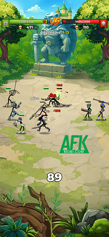 Idle Stickman War game đấu tướng rảnh tay mang phong cách đồ họa người que tối giản 1 Idle Stickman War game đấu tướng rảnh tay mang phong cách đồ họa người que tối giản 1