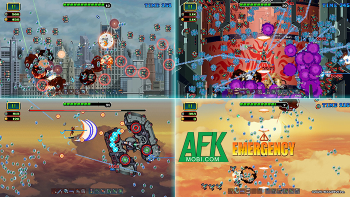 Bảo vệ Trái Đất trước thế lực xâm lược ngoài không gian tại game INFINITY BULLETS 3