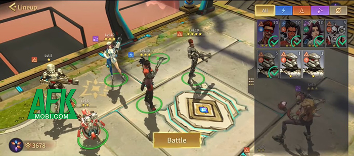 Galaxy GO! game chiến thuật đấu tướng lấy bối cảnh khoa học viễn tưởng độc đáo 2