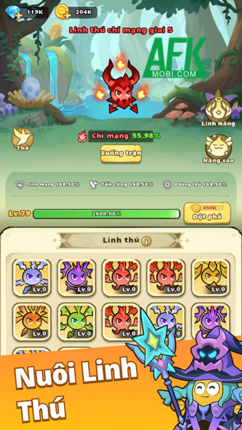 MiniHeroes: War Of Potatoes cho bạn săn bọn quái vật phát triển nhân vật khoai tây của mình 4 MiniHeroes: War Of Potatoes cho bạn săn bọn quái vật phát triển nhân vật khoai tây của mình 4