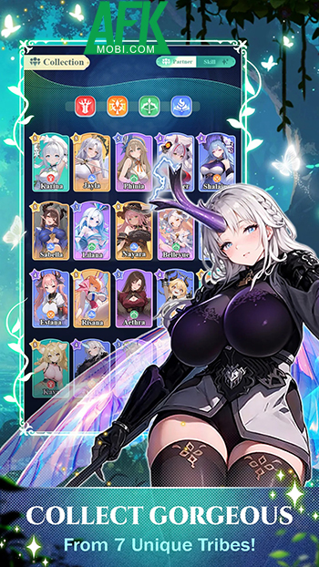 Chỉ huy những thiếu nữ furry trong những trận đấu chiến thuật tại game Nymphia Alliance 2