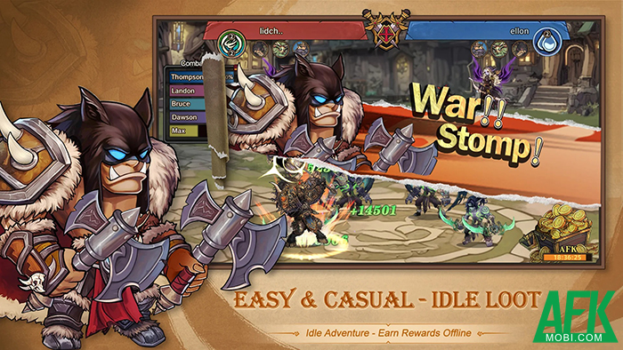 OrcClash game chiến thuật đấu tướng được lấy cảm hứng từ series Warcraft nổi tiếng 1