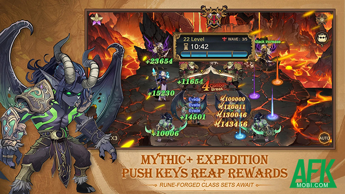 OrcClash game chiến thuật đấu tướng được lấy cảm hứng từ series Warcraft nổi tiếng 3