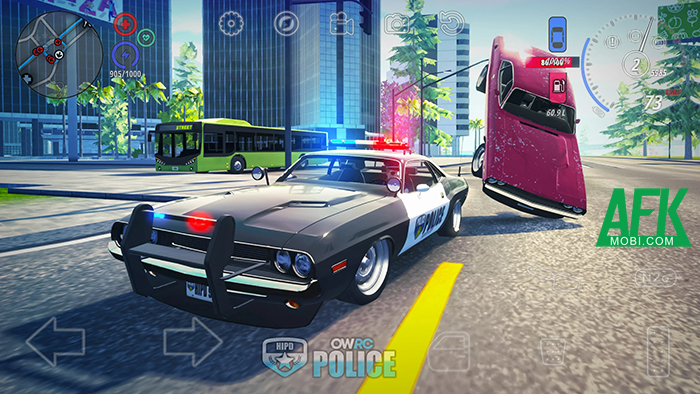 Trở thành cảnh sát tuần tra đường phố với game mô phỏng OWRC Police: Chase Simulator 1